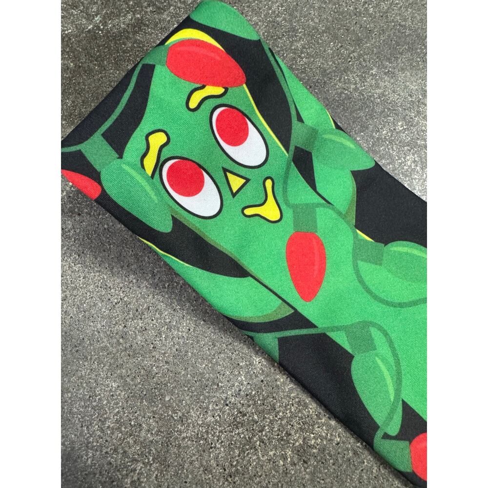 Men’s Ralph Marlin 1996 Holiday Lights Gumby Tie Polyester 57" Long